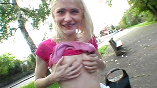 Today we got a little sweetheart i i met at the park. Made very small talk here and there and pulled the routine offer on her and she bit! We ended up in the woods where she blessed me with a nice slow blowjob and I got to penetrate that tight little puss